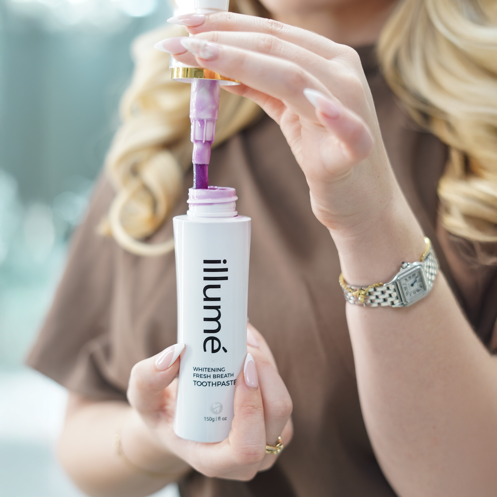 illume Purple Color Correcting Toothpaste